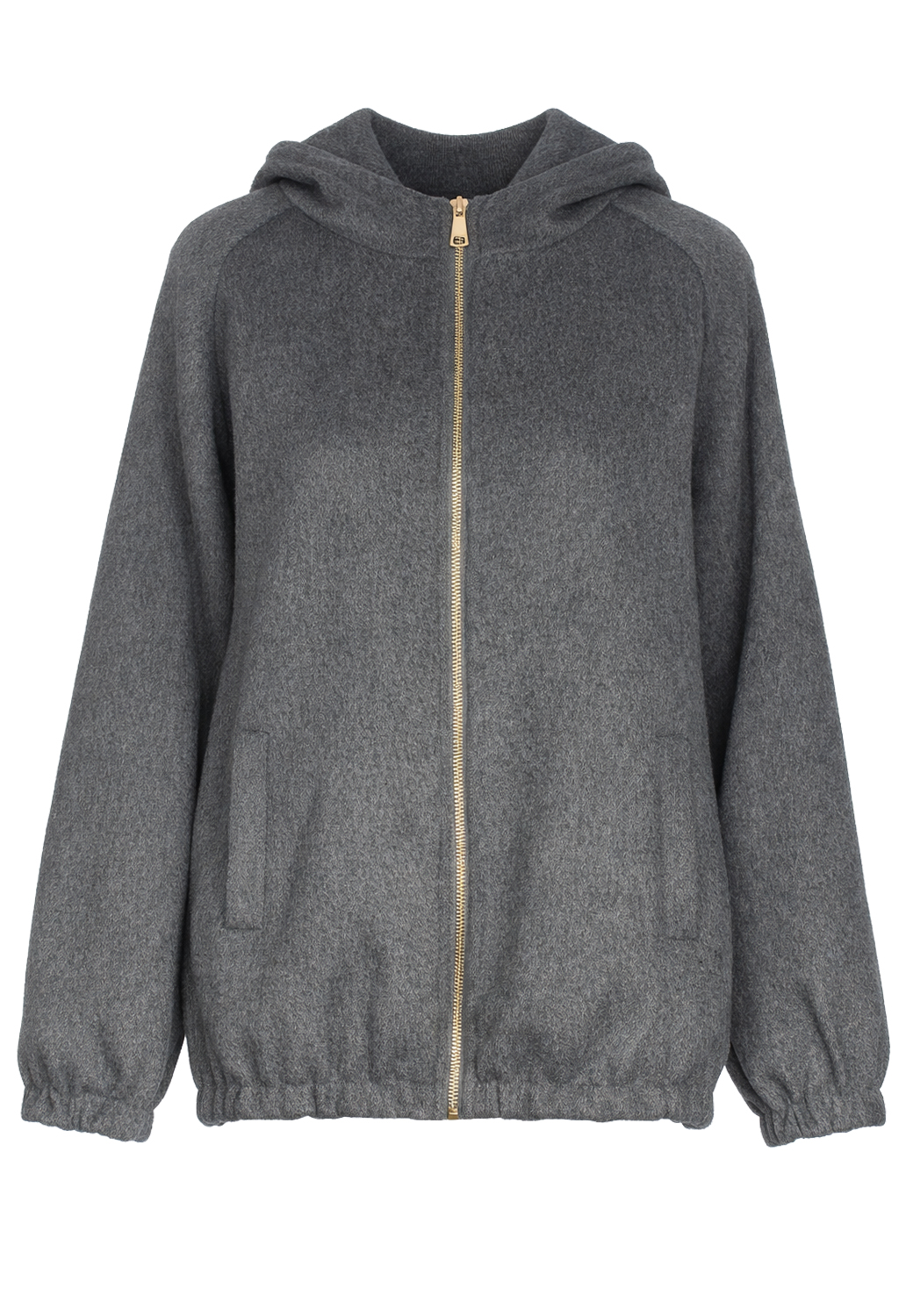 GIACCA CON CAPPUCCIO,4 TG,50%WO 50%PL,MADE IN PRC      